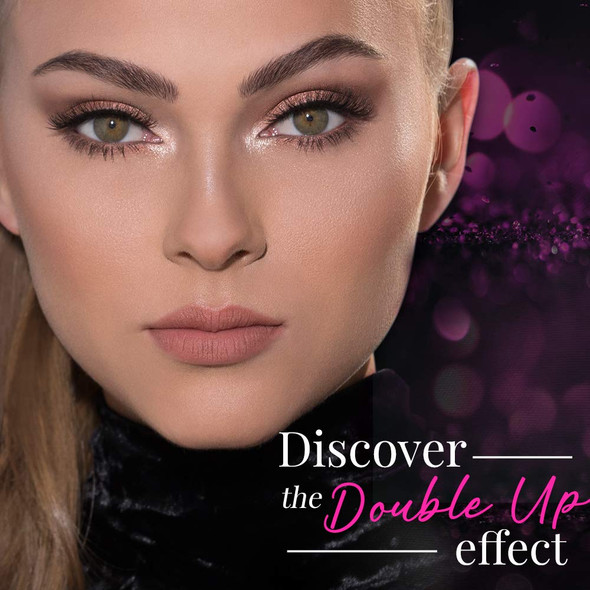 Ardell Double Up Individual Lashes Short Black KnotFree Tapered Lash Clusters Reusable 4 Pack