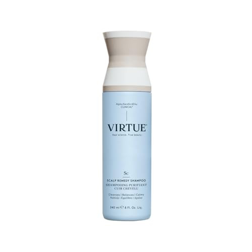 Virtue Scalp Remedy Shampoo Microbiome Balancing For Dry Oily And Irritated Scalps Safe 8 Fl Oz