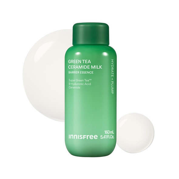 Innisfree Green Tea Ceramide Milk Hydrating and Lightweight Korean Milky Toner For