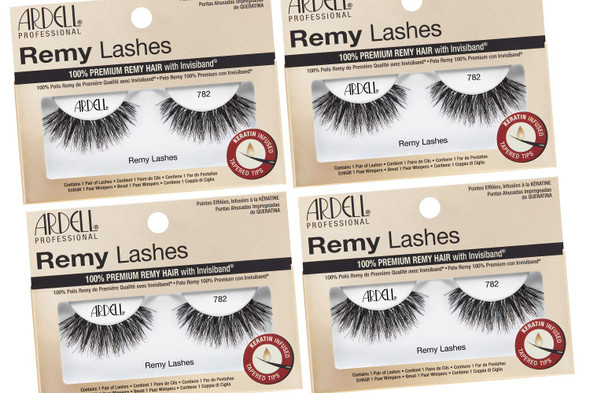 Ardell Remy Lash 778 Premium Grade Remy Hair False Lashes With Invisiband
