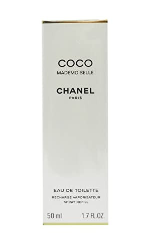 Chanel Coco Mademoiselle Eau De Toilette Recharge Spray Refill 1.7 Ounces