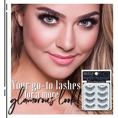 Ardell Multipack 105 False Lashes Glamour Fake Eyelash 1 Pack X 4 1 Pack