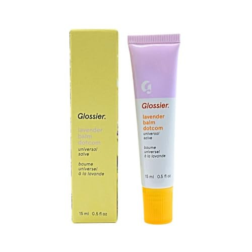 Glossier Balm Dotcom Lip Balm And Skin Salve Lavender Sheer Purple Tint