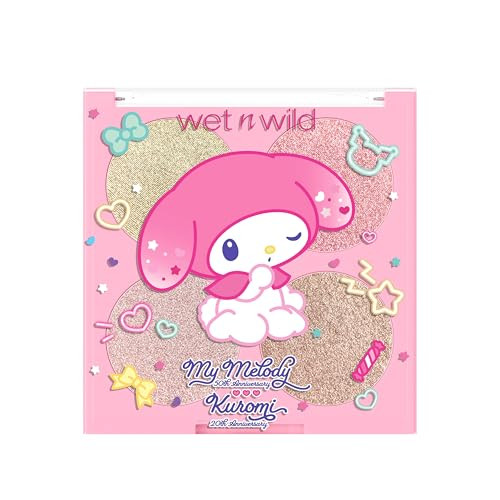 Wet N Wild My Melody And Kuromi Face Quad My Sweet Glow