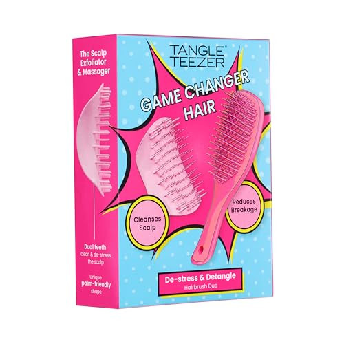 Tangle Teezer Limited Edition Set With Mini Hair Brush and Scalp Massager
