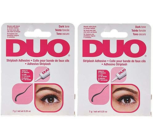 Duo Striplash Adhesive Dark Tone Pack Of 2 0.25 Ounce Pack Of 2