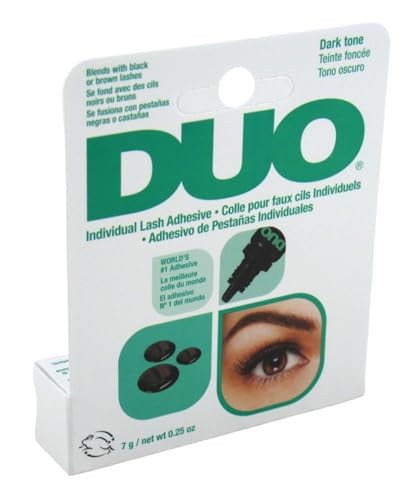 Duo Eyelash Individual Adhesive Dark Tone 6 Pack 0.25 Ounce 6 Pack
