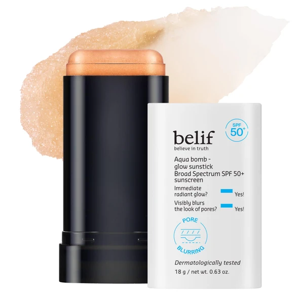 Belif Aqua Bomb Spf 45 Hydrating Niacinamide Sunscreen The True Cream Pa++++ 1.69 Fl. Oz