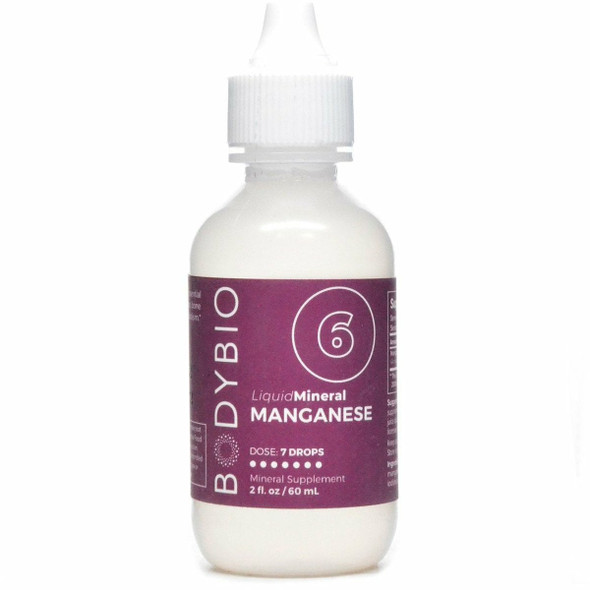 6 Manganese Trace Minerals 2oz by BodyBio