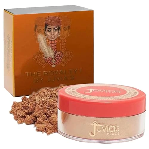 JuviaS Place Loose Highlighter Nubian Royalty 1 Illuminating Loose Powder Highlighter Makeup Shimmer
