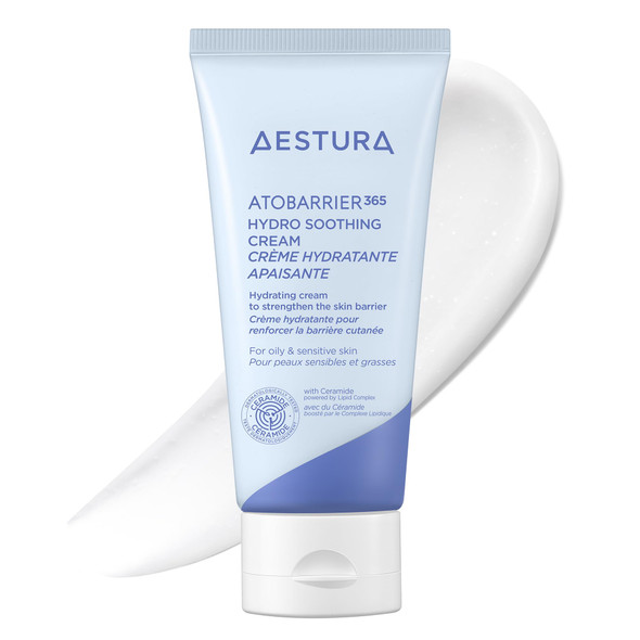 Aestura Atobarrier365 Cooling Hydro Soothing Water Cream Moisturizer With Ceramides and Hyaluronic 80Ml