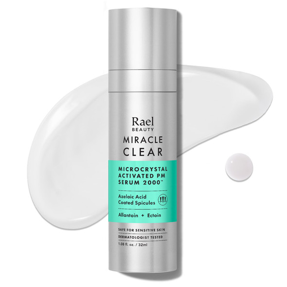 Rael Miracle Clear Exfoliating Serum For Face Aha/Bha/Pha Complex 15% Triple Acid 1.7 Oz