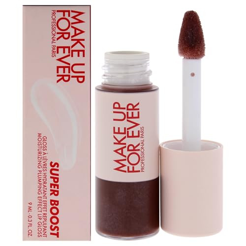 Make Up For Ever Super Boost Lip Gloss 07 Limitless Brown By Make Up For 0.3 Oz