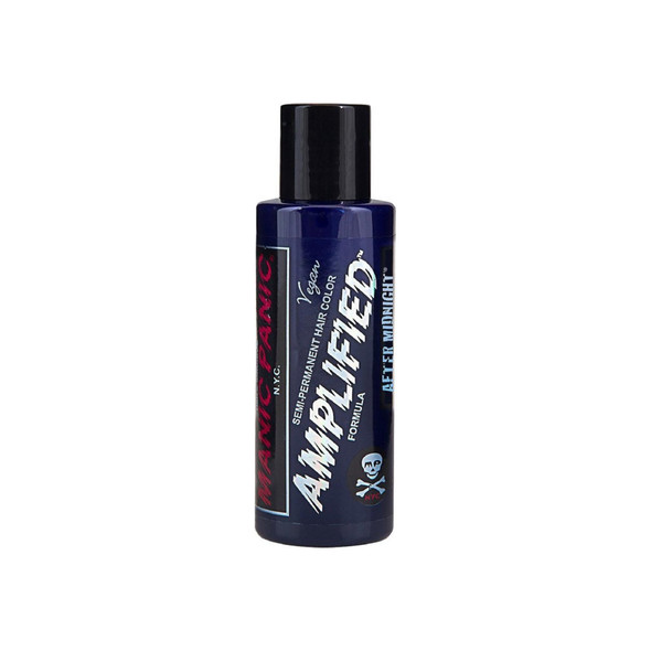 Manic Panic Amplified Semi-Permanent Hair Color Bottle, After Midnight 4 oz