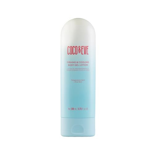 Coco & Eve Firming and Cooling Body Gel Lotion Aftersun Care With Aloe Vera 6.76 Fl Oz