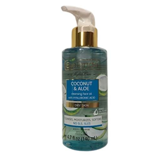 Bielenda Coconut and Aloe Cleansing Face Oil With Hyaluronic Acid. For Dry 4.7 Fl Oz
