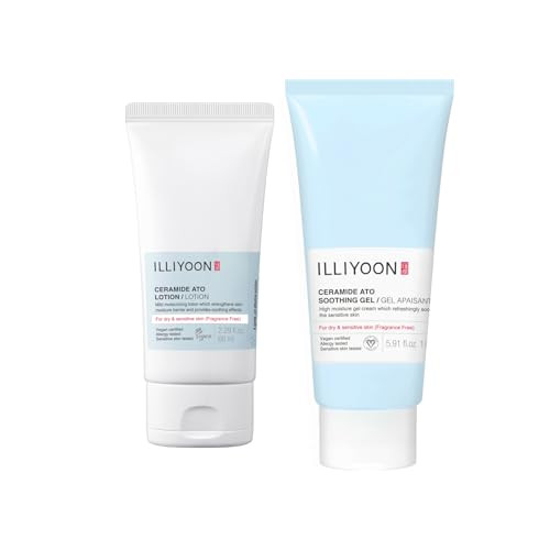 Illiyoon Ato Soothing Gel With Ato Lotion 5.91 Fl Oz