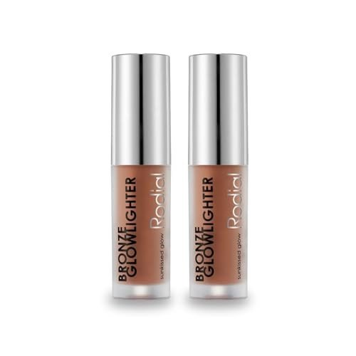 Rodial Bronze Glowlighter Deluxe Duo . Travel Size Lightweight Cream Bronzer and 0.07 Fl Oz