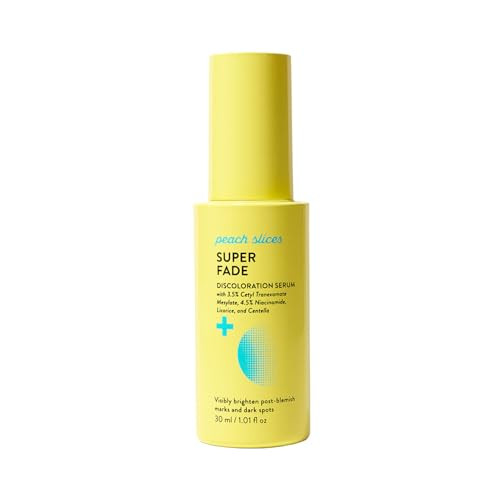 Peach Slices Super Fade Discoloration Serum For Face Dark Spots Hyperpigmentation Uneven Skin Ation Serum For Face 1.01 Oz