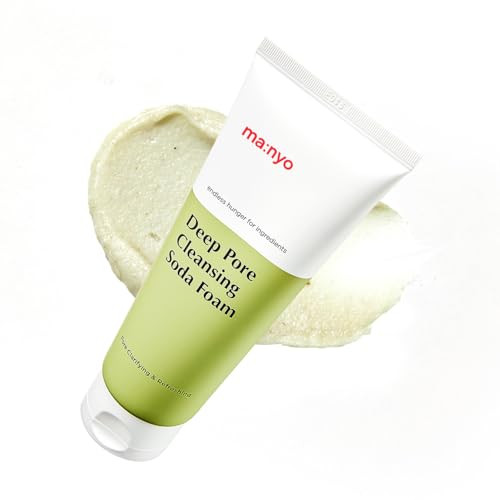 Ma:Nyo Manyo Deep Pore Cleansing Soda Foam Pore Cleaner Facial Cleanser With 5.0 Fl Oz