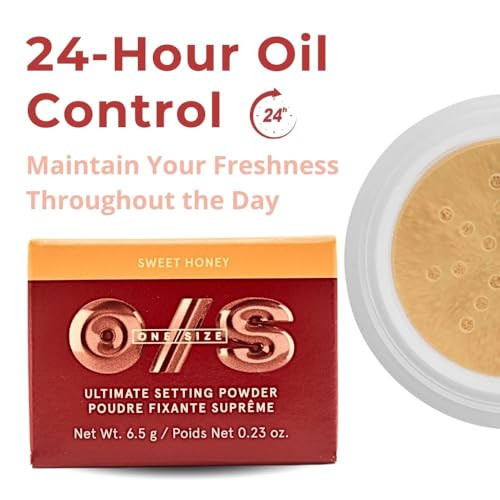 One Size One/Size Mini Ultimate Loose Setting Powder Sweet Honey Medium To Deep 0.23 Oz 6.5 G
