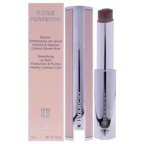 Givenchy Rose Perfecto Plumping Lip Balm N111 Soft Nude By Givenchy For 0.09 Oz