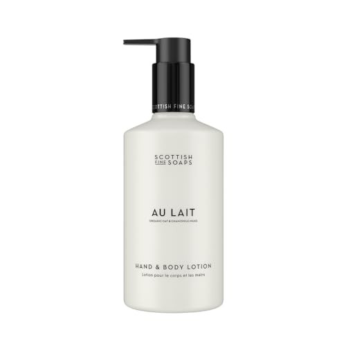 Scottish Fine Soaps Au Lait Hand And Body Lotion Vegan Friendly Chocolate And Coconut 300Ml