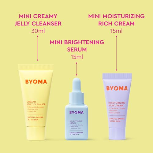 Byoma So Bright Set Barrier Repair Skincare Set For Brighter Skin Creamy 30Ml