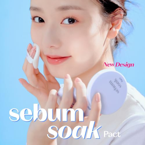 Etude Sebum Soak Pact Facial Oil Control And Soft Skin With This