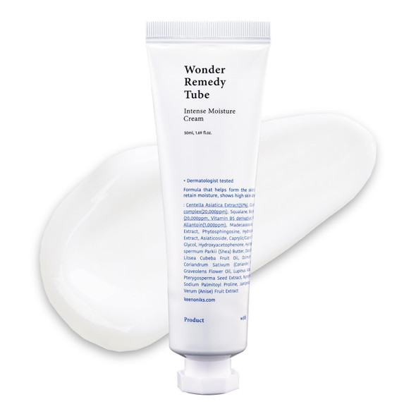 Keenoniks Hydrating and BarrierRepair Cream For Dry and Sensitive Skin Korean Moisturizer 50Ml
