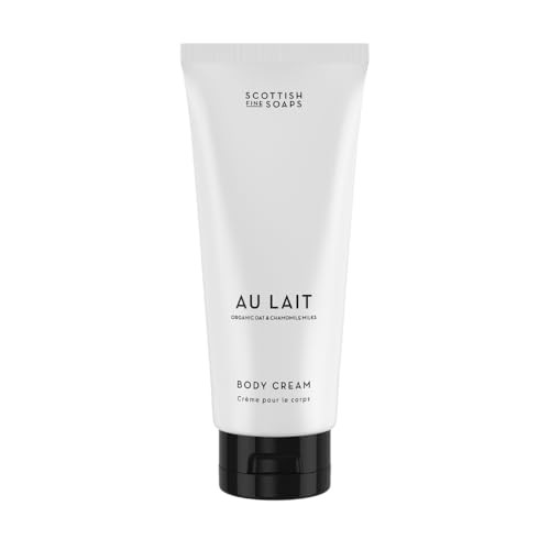 Scottish Fine Soaps Au Lait Luxury Body Cream With Oat Chamomile Milk Chocolate Coconut 200Ml