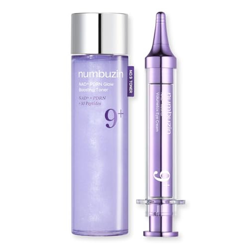 Numbuzin No.9 Voluming Duo Set Korean Skin Care Retinol Peptides Salmon Pdrn