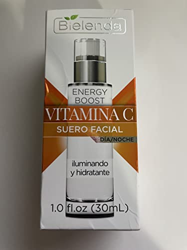 Bielenda Energy Boost Vitamin C Face Serum Brightening And Hydrating 1Oz