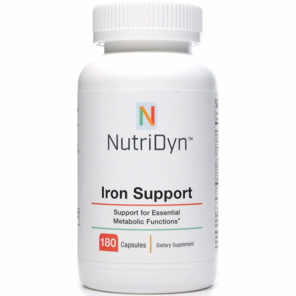 Iron Support 180 capsules by Nutri-Dyn