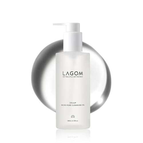 Lagom Micro Pore Cleansing Oil Daily Lightweight Makeup Blackhead Remover For Face 6.76 Fl Oz