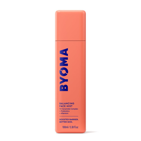 Byoma Balancing Face Mist Refill Ph Balanced Face Toner With Ceramides Probiotics 3.38 Fl. Oz