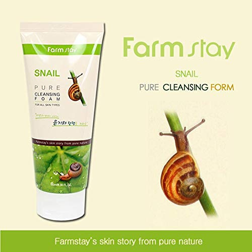 Farmstay KMusculo Farmstay Snail Pure Cleansing Foam 180Ml