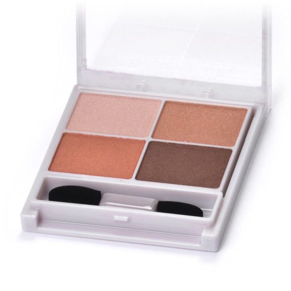 Canmake Silky Souffle Eyes 4Color Eyeshadow Palette 07 Nectarine Orange Eyeshadow Palette 0.16 Oz