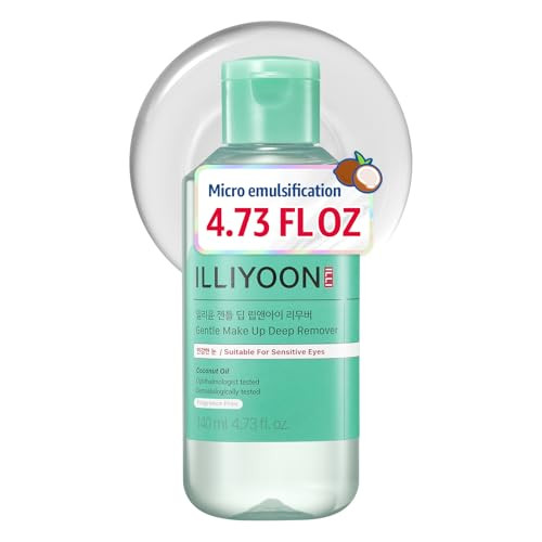 Illiyoon Gentle Deep Eye Makeup Remover For Waterproof Mascara Lipstick Eyeliner NonGreasy 4.73 Fl.Oz