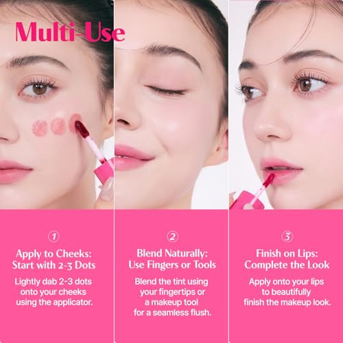 Etude Dear Darling Water Tint Grape Ade Korean Lip And Cheek Stain