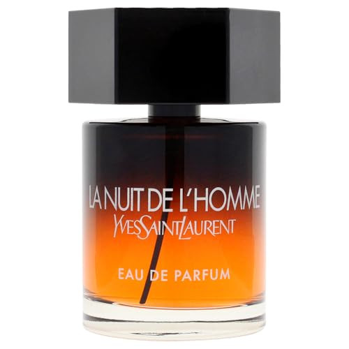 Yves Saint Laurent La Nuit De Lhomme Eau De Parfum Spray For Men 3.3 Ounce