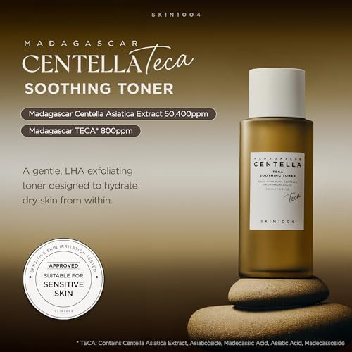 Skin1004 Madagascar Centella Teca Skincare Set Soothing Toner Hydrating Ampoule and Moisturizing