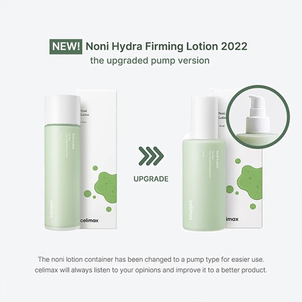 Celimax Noni Hydra Firming Lotion With Noni Extract and Hyaluronic Acid Soothing 150Ml
