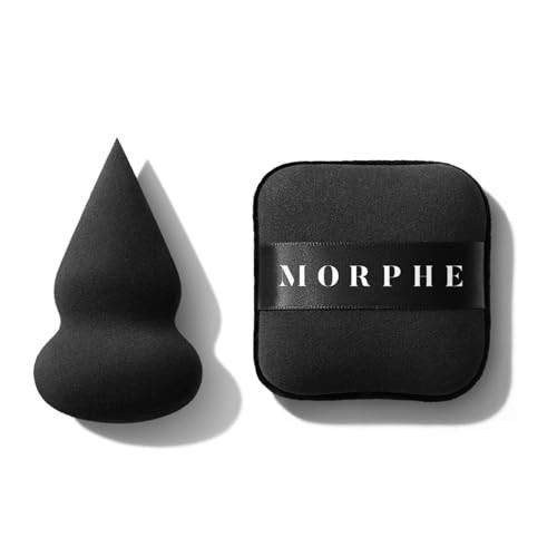Morphe Vegan Pro Series Precision Blending Makeup LatexFree Biodegradable Beauty Tool 2 Count