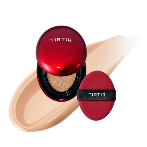 Tirtir Red Cushion Foundation 10C and Red Fixer