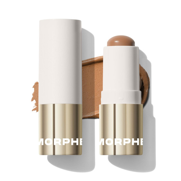 Morphe Sudden Heat Cream Bronzer Stick UltaCreamy Soft Matte Bronzer Makeup and 0.28 Oz