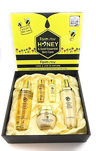 Farmstay Farm Stay Honey and Gold Essential Skin Care Set 3Piece