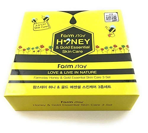 Farmstay Farm Stay Honey and Gold Essential Skin Care Set 3Piece