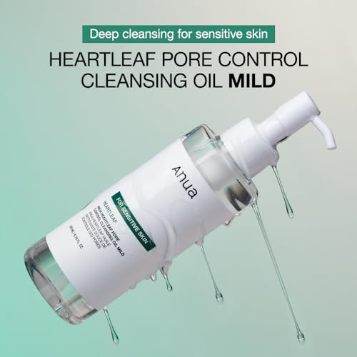 Anua Gentle Double Cleanser Duo: Heartleaf Pore Control Cleansing Oil Mild and