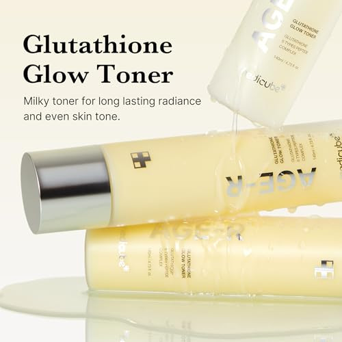 Medicube AgeR Glutathione Glow Milky Toner LowIrritation Double Layer Toner For